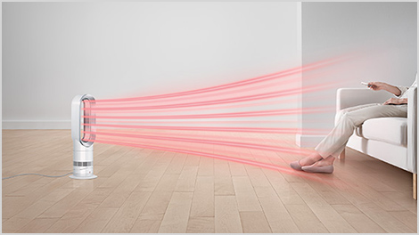 Dyson Hot+Cool Jet Focus Zahřeje vás