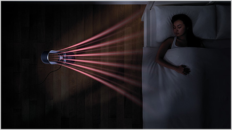 Dyson Hot+Cool Jet Focus Noční režim