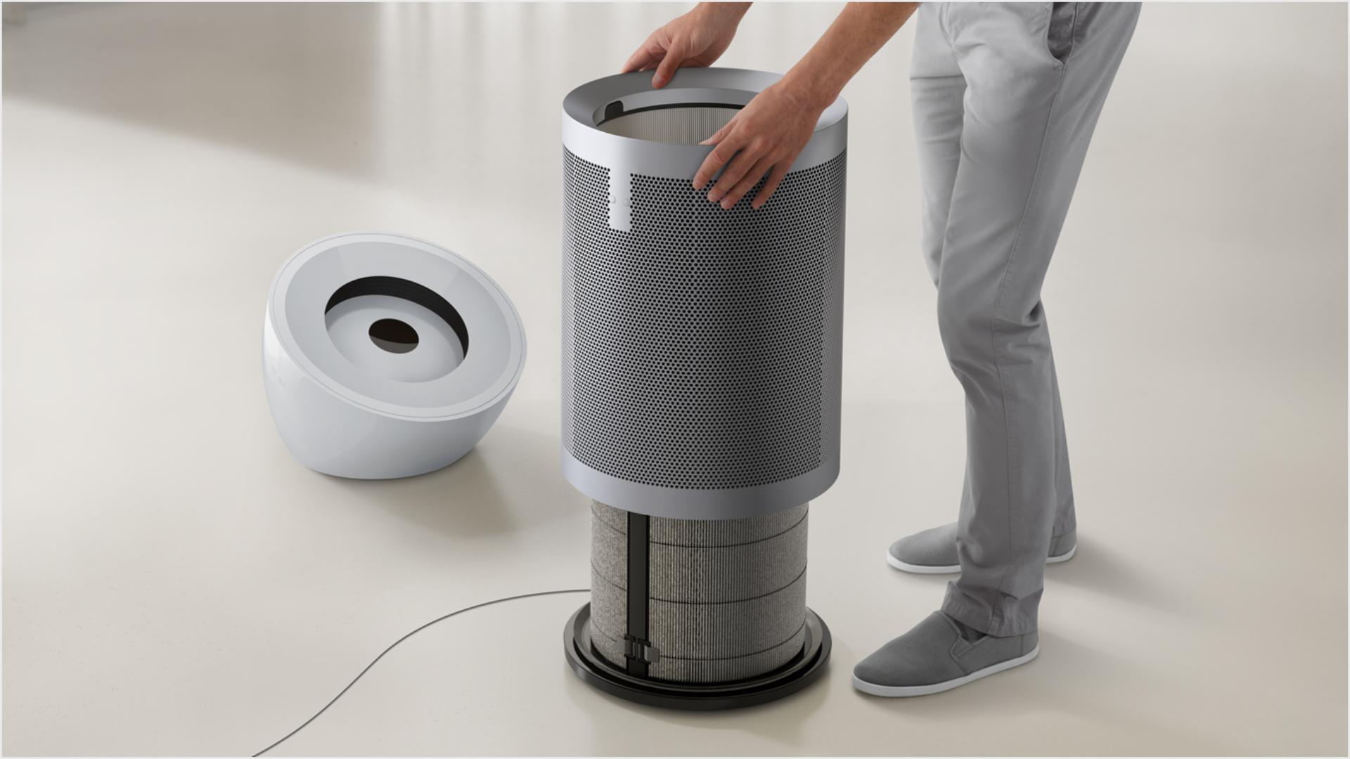 Hygienická výměna filtru