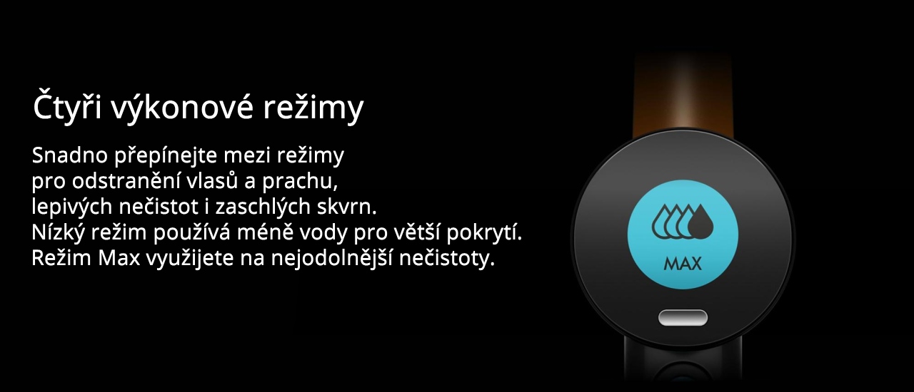 Tři výkonnostní režimy