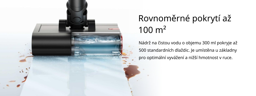 Rovnoměrné pokrytí až 100 m²
