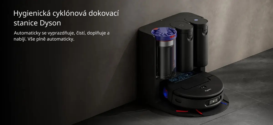 Hygienický cyklonový dok Dyson