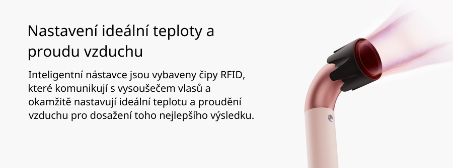 Nastavení ideální teploty a proudu vzduchu