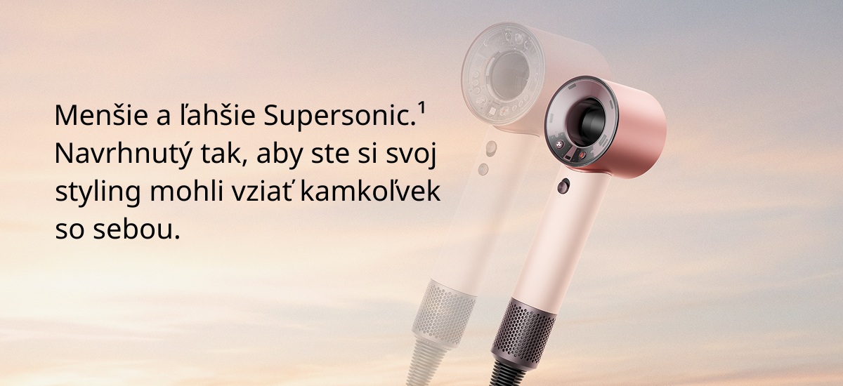 Menšie a ľahšie Supersonic