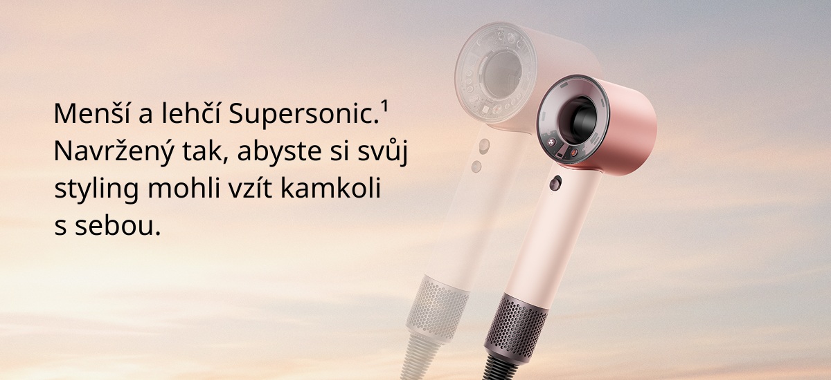 Menší a lehčí Supersonic