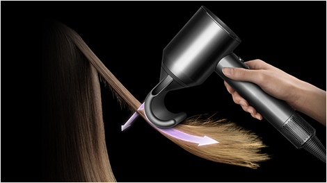 Dyson Supersonic HD07 Skryjte Flyaways v jediném průchodu