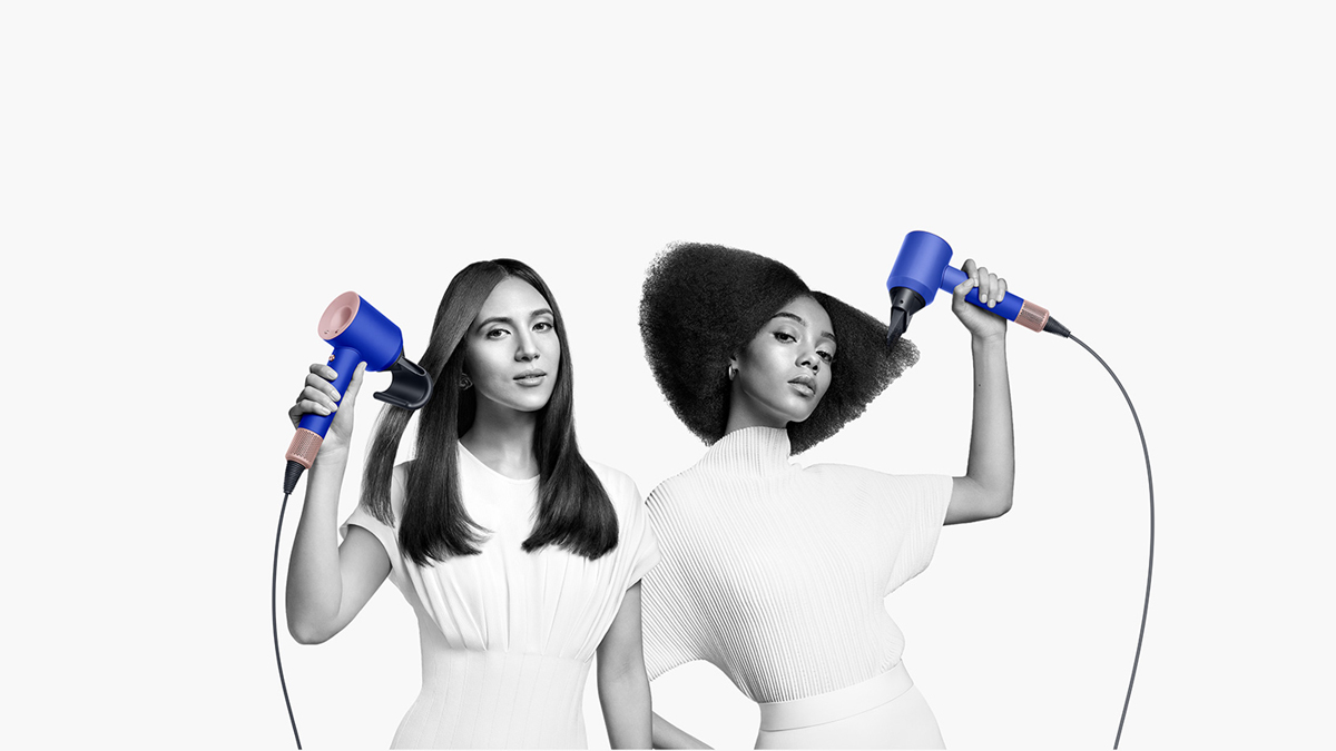 Dyson Supersonic HD07 Navrženo pro různé typy vlasů