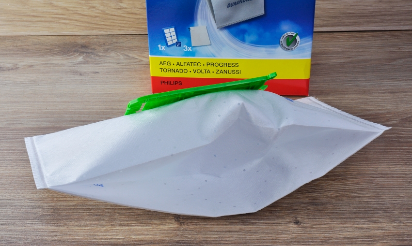 Rozložení sáčku S-bag