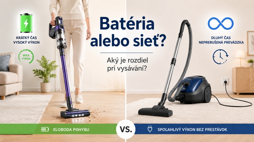 Batéria alebo sieť?