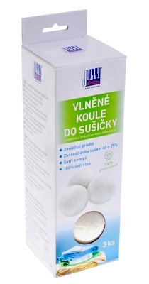 Vlněné koule do sušičky prádla