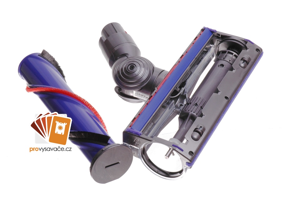 Vysavač Dyson V8 Absolut rozebraná hubice