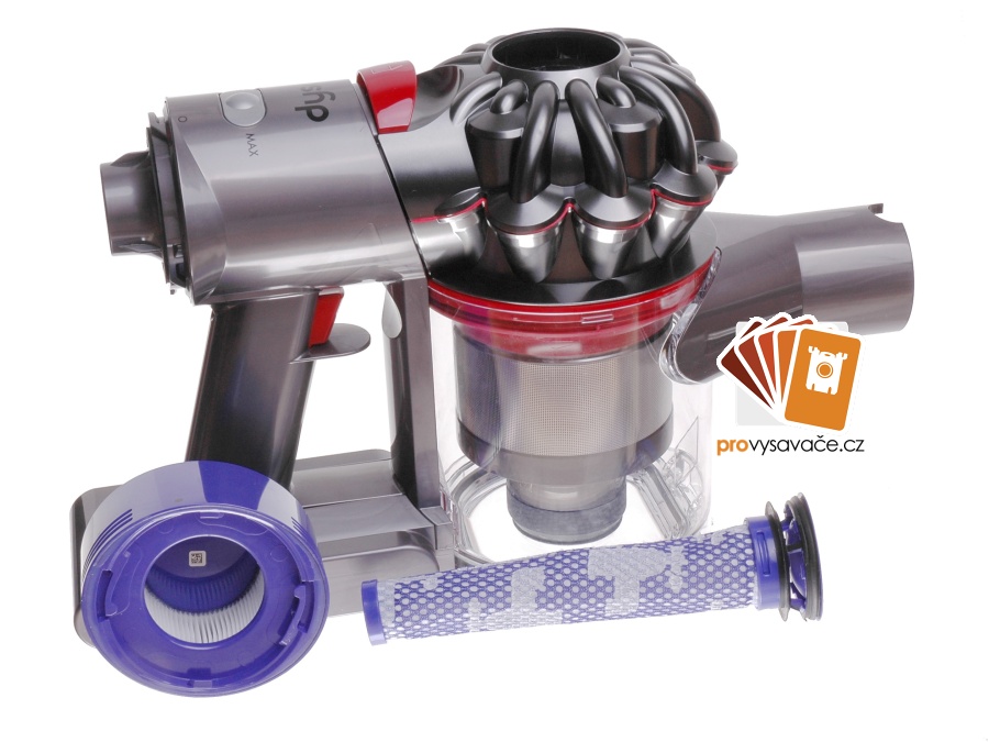 Vysavač Dyson V8 Absolut filtry