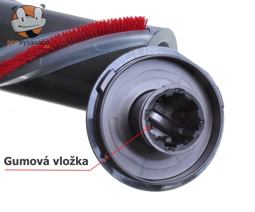 Detail zajišťovací matky hubice Dyson High Torque
