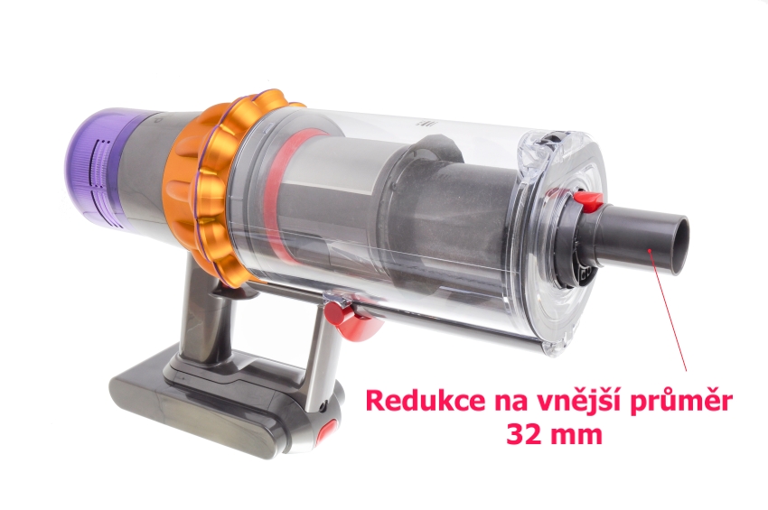 Redukce z průměru Dyson na 32 mm
