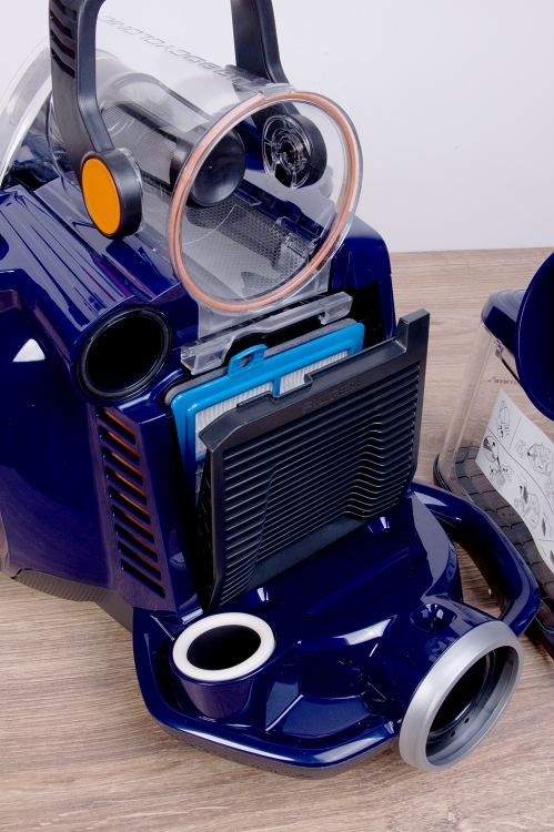 umístění HEPA filtru