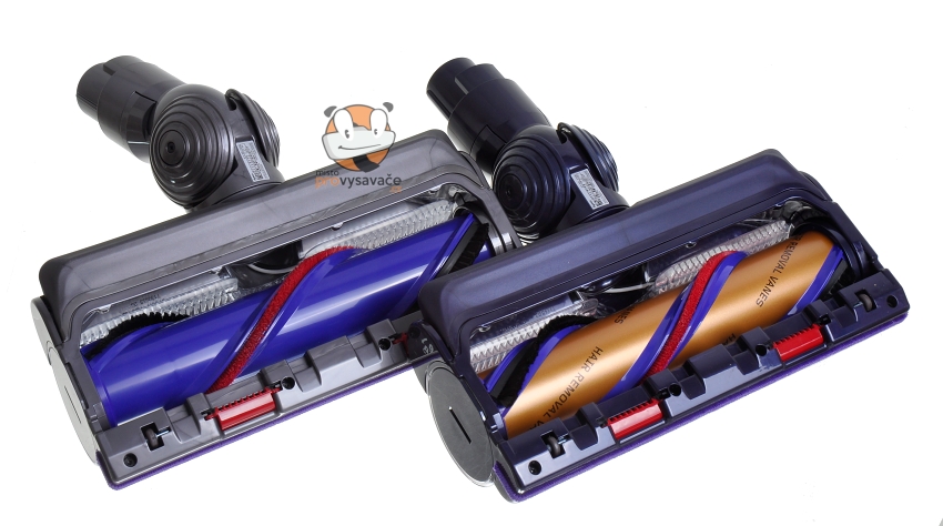 Porovnání hubic Dyson Gen5 a V15
