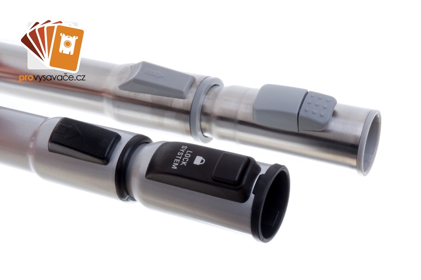 Mechanické zámky trubek vysavačů Electrolux ESNO a Rowenta Lock System