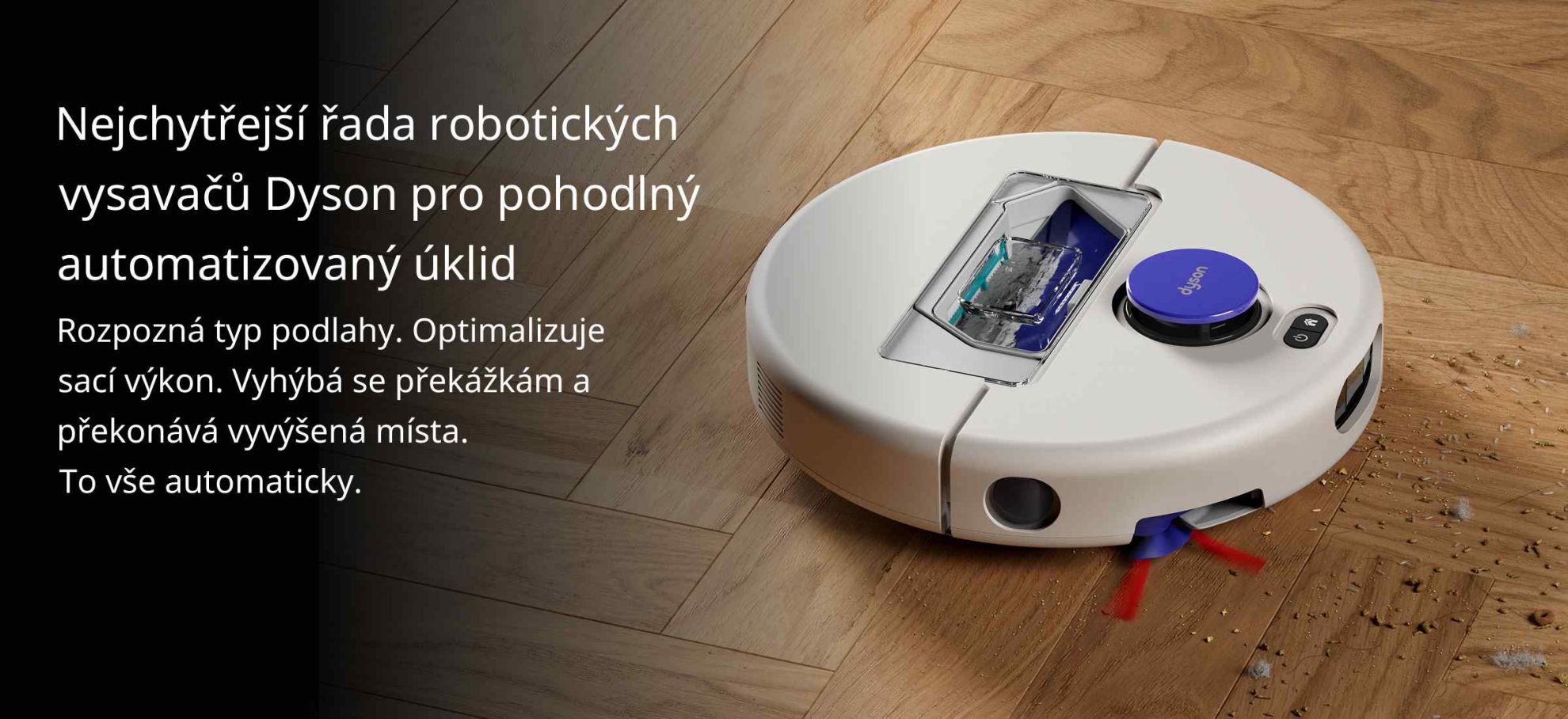 Nejchytřejší řada robotických vysavačů Dyson