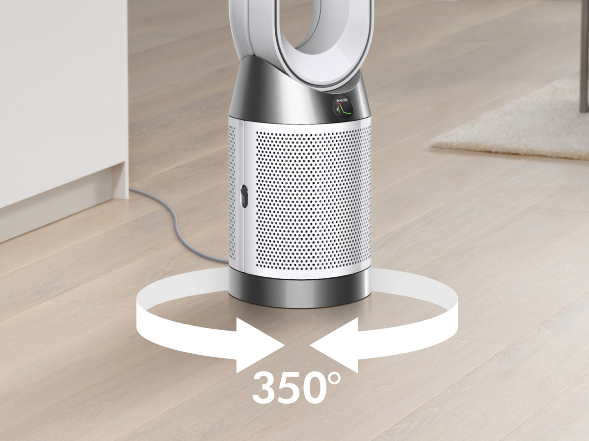 Osciluje až o 350°