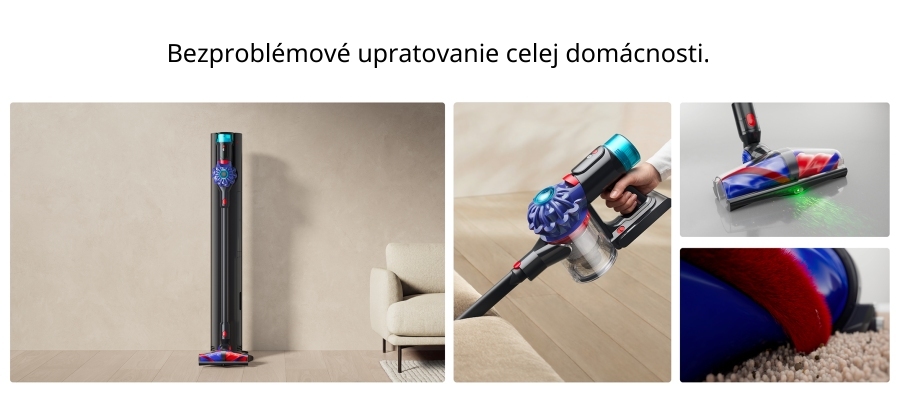 Bezproblémové upratovanie.
