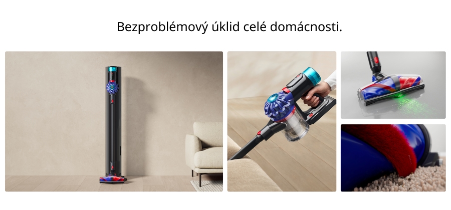 Bezproblémový úklid.