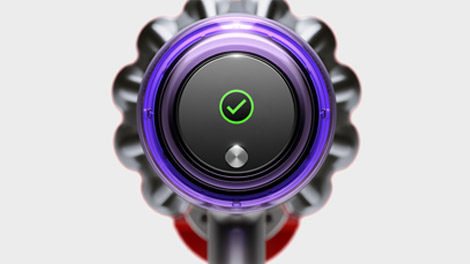 Dyson V11 Inteligentně informuje v reálném čase