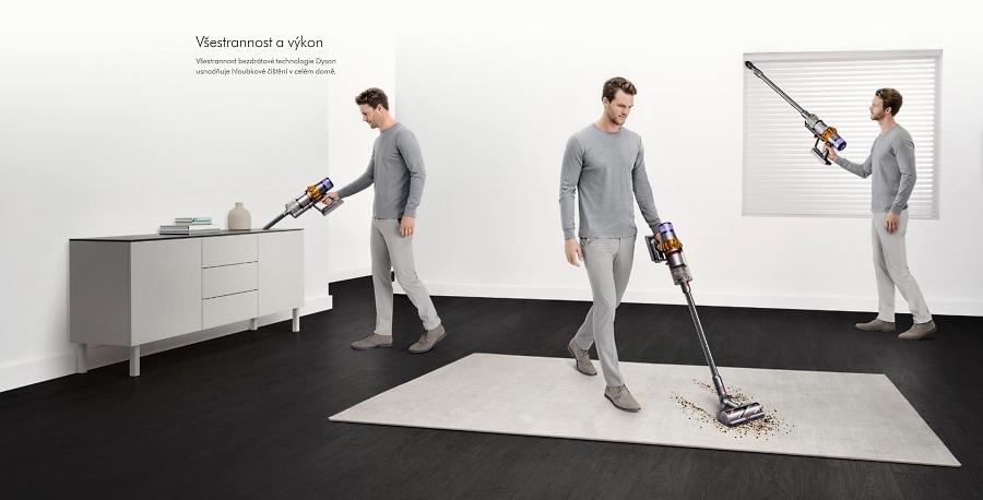 Bateriový tyčový vysavač Dyson V15 Detect