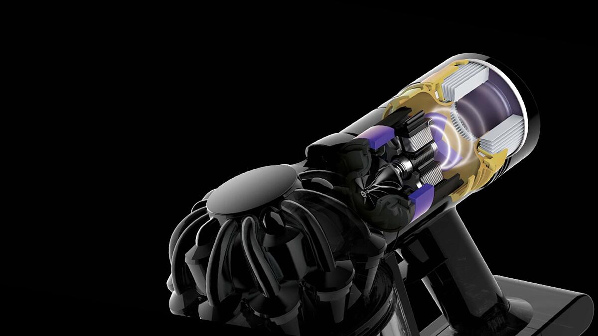 Dyson V8 absolute 23 Nízká hlučnost