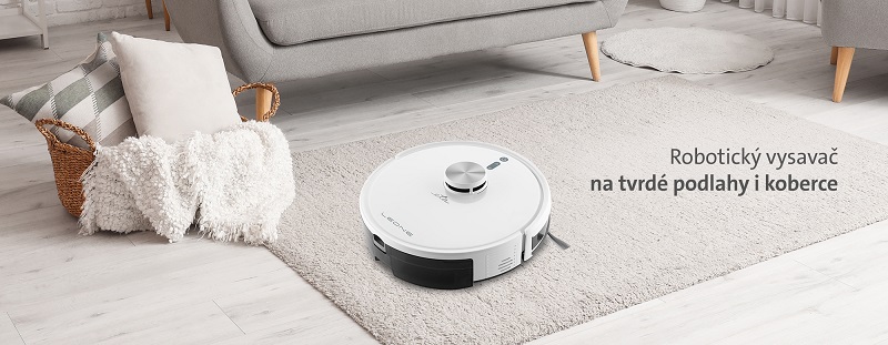 Robotický vysavač na tvrdé podlahy i koberce