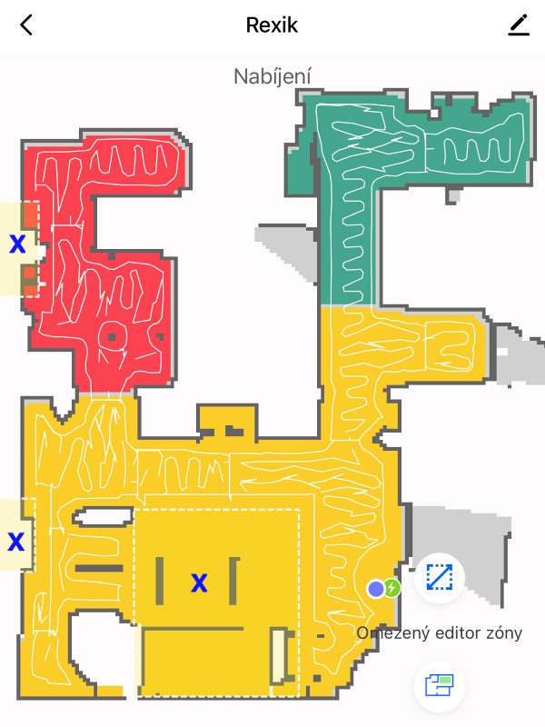 Mapa mopování