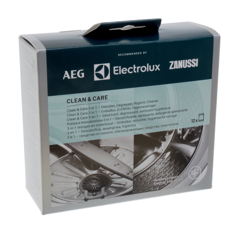 Čistič pračky a myčky Electrolux, 12 ks