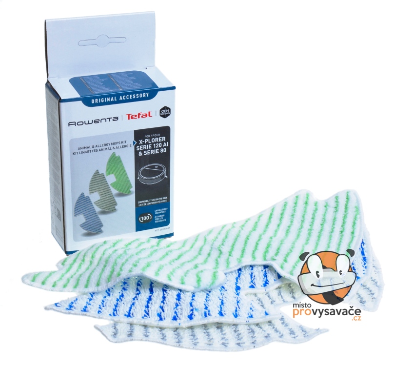 Náhradní utěrky Rowenta Explorer S80
