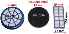 Alternativní filtry Hoover U81