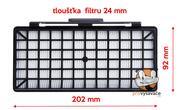Alternativní HEPA filtr Bosch BBZ154HF