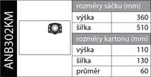 Alternativní sáčky do vysavače Kärcher WD 3
