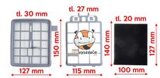 Alternativní set filtrů Zelmer Ceres