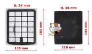 Filtr cyklonové nádoby pro vysavače Concept VP 524x