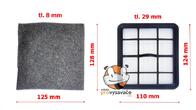 Filtry Sencor SVX 019HF pro vysavače řady SVC 85xx