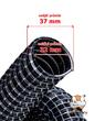 Hadice k vysavačům SuperFlex vyztužená 32/37 mm - metráž