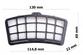 HEPA filtr Concept VP8320