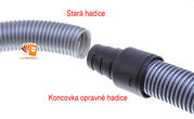 Opravná hadice bez koncovky do vysavače s madlem 35 mm