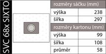 Originální sáčky do vysavače Sencor SVC 68x a SVC 69xx Sixto