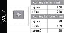 Originální sáčky SVCX0751 do vysavače Sencor 7CA (5ks)