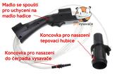 Originální sada šamponovacího příslušenství Zelmer