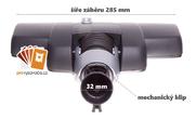 Podlahová hubice s klipem ESNO Electrolux (černá)
