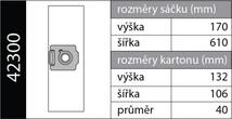 Sáčky pro vys. Wetrok Monovac, Durovac řady 6