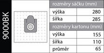 Sáčky SVCX0950 pro Sencor SVC 9000BK (5ks)