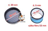Sada vstupního a výstupního filtru Hoover U107