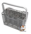 Univerzální šedý košík na příbory
