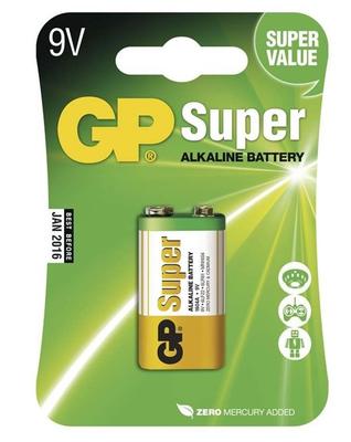 Alkalická baterie GP 9V, blistr 1ks